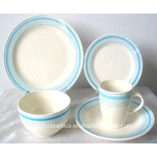 Vajilla de porcelana turca elegante (Set)